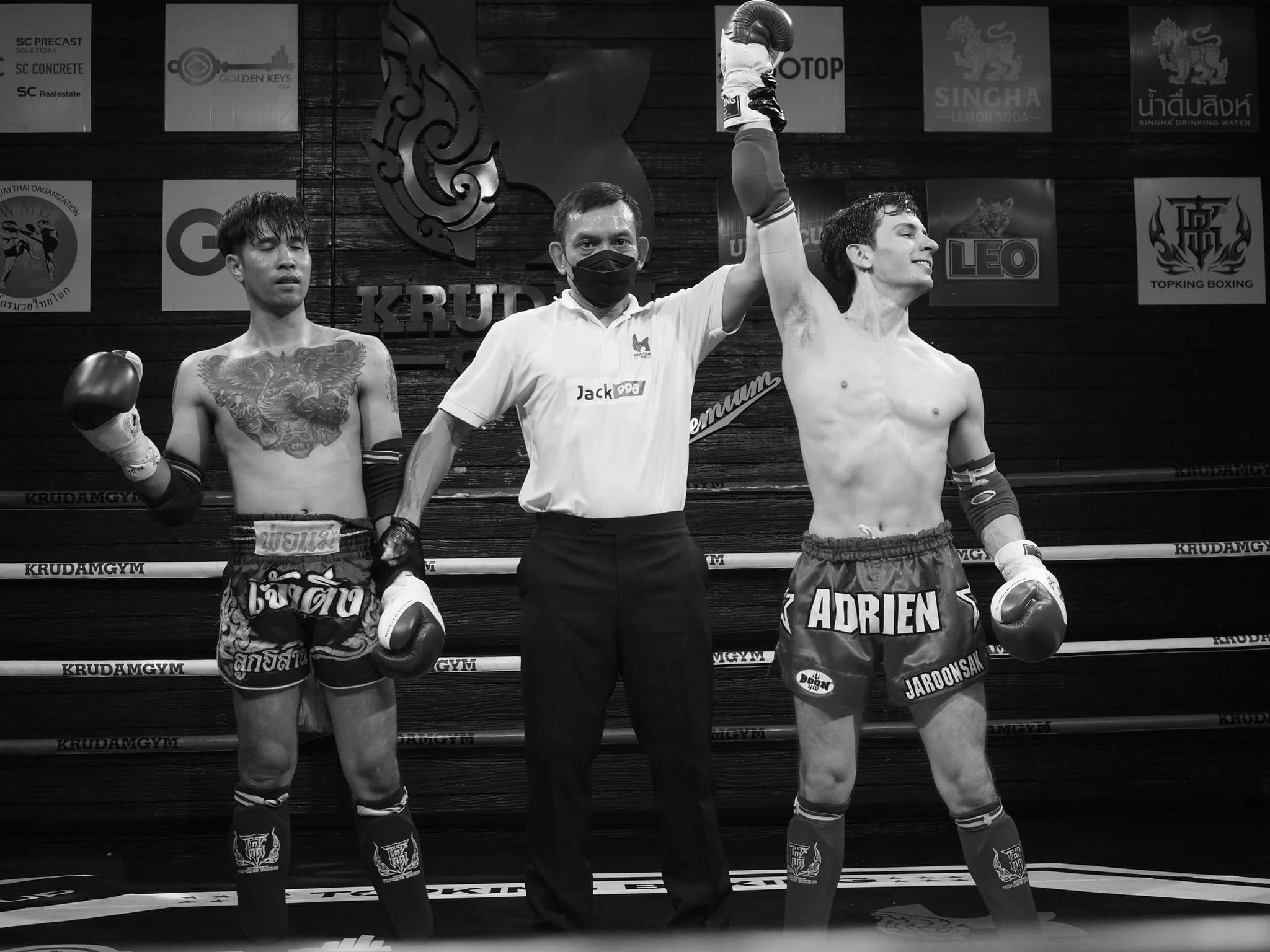 Muay Thai in action